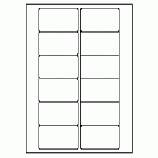 426 - Label Size 77mm x 46.5mm - 12 labels per sheet